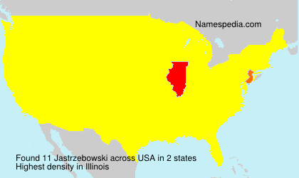 Surname Jastrzebowski in USA Surname Jastrzebowski in USA