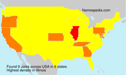 Surname Jates in USA Surname Jates in USA