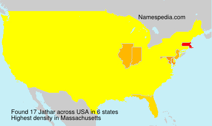 Surname Jathar in USA Surname Jathar in USA