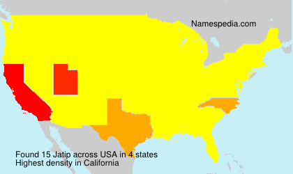 Surname Jatip in USA Surname Jatip in USA