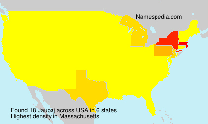 Surname Jaupaj in USA Surname Jaupaj in USA