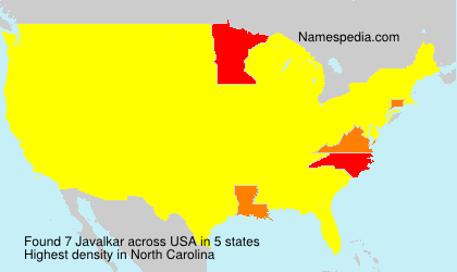 Surname Javalkar in USA Surname Javalkar in USA