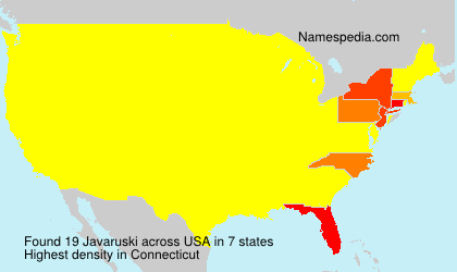 Surname Javaruski in USA Surname Javaruski in USA