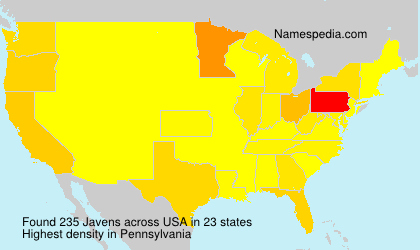 Surname Javens in USA Surname Javens in USA