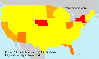 Surname Javitch in USA Surname Javitch in USA