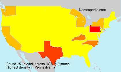 Surname Javvadi in USA Surname Javvadi in USA