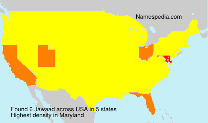 Surname Jawaad in USA Surname Jawaad in USA