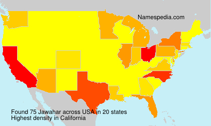 Surname Jawahar in USA Surname Jawahar in USA