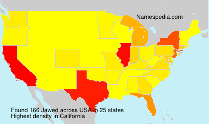Surname Jawed in USA Surname Jawed in USA