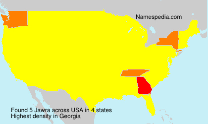 Surname Jawra in USA