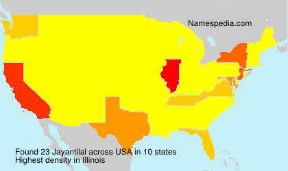 Surname Jayantilal in USA Surname Jayantilal in USA