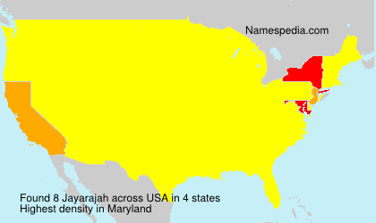Surname Jayarajah in USA Surname Jayarajah in USA