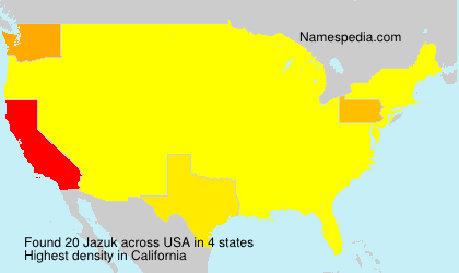 Surname Jazuk in USA Surname Jazuk in USA