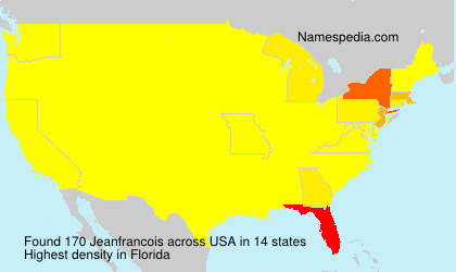 Surname Jeanfrancois in USA Surname Jeanfrancois in USA