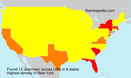 Surname Jeanmarc in USA Surname Jeanmarc in USA