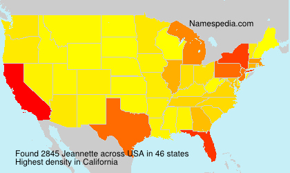Surname Jeannette in USA Surname Jeannette in USA