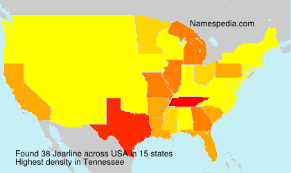 Surname Jearline in USA Surname Jearline in USA