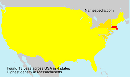Surname Jeas in USA Surname Jeas in USA