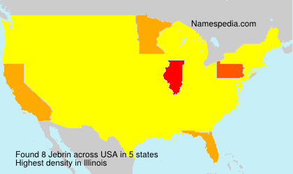 Surname Jebrin in USA Surname Jebrin in USA