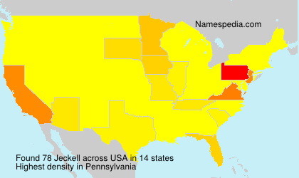 Surname Jeckell in USA Surname Jeckell in USA