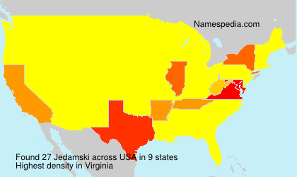 Surname Jedamski in USA Surname Jedamski in USA