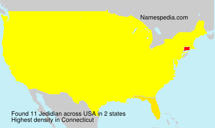 Surname Jedidian in USA Surname Jedidian in USA