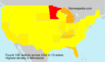Surname Jedlicki in USA Surname Jedlicki in USA