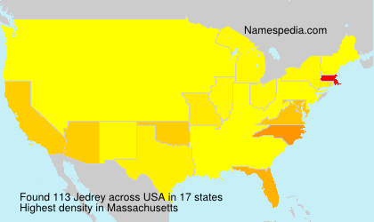 Surname Jedrey in USA Surname Jedrey in USA