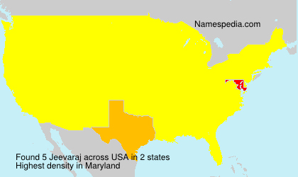 Surname Jeevaraj in USA Surname Jeevaraj in USA