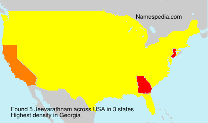 Surname Jeevarathnam in USA Surname Jeevarathnam in USA