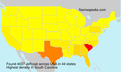 Surname Jeffcoat in USA Surname Jeffcoat in USA
