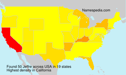Surname Jeffre in USA Surname Jeffre in USA
