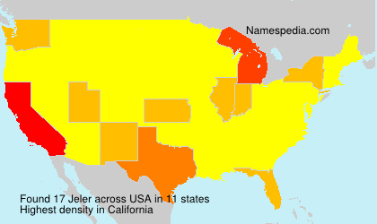 Surname Jeler in USA