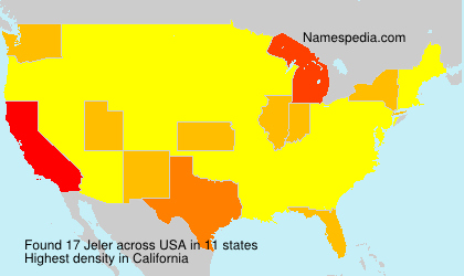 Surname Jeler in USA Surname Jeler in USA