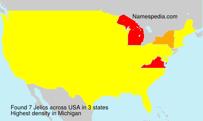 Surname Jelics in USA Surname Jelics in USA
