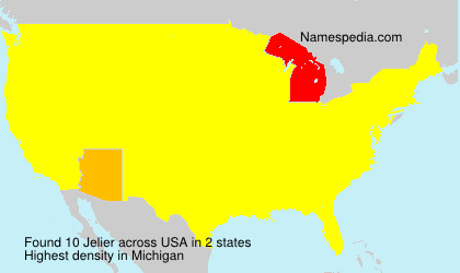 Surname Jelier in USA