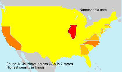 Surname Jelinkova in USA Surname Jelinkova in USA