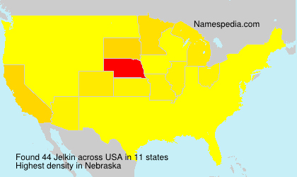 Surname Jelkin in USA Surname Jelkin in USA
