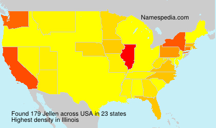 Surname Jellen in USA Surname Jellen in USA