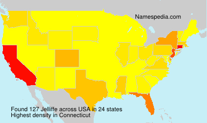 Surname Jelliffe in USA Surname Jelliffe in USA
