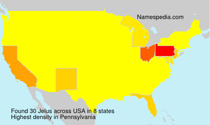 Surname Jelus in USA Surname Jelus in USA
