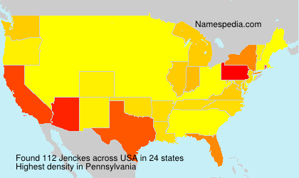 Surname Jenckes in USA Surname Jenckes in USA