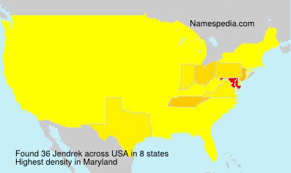 Surname Jendrek in USA Surname Jendrek in USA