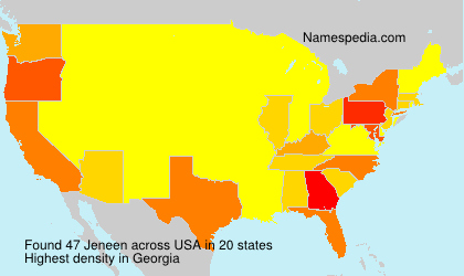 Surname Jeneen in USA Surname Jeneen in USA