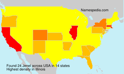 Surname Jenel in USA Surname Jenel in USA