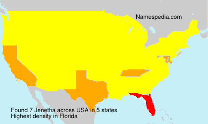 Surname Jenetha in USA Surname Jenetha in USA