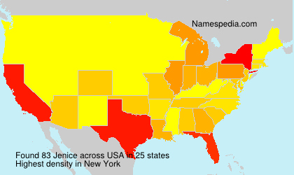Surname Jenice in USA Surname Jenice in USA
