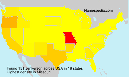 Surname Jenkerson in USA Surname Jenkerson in USA