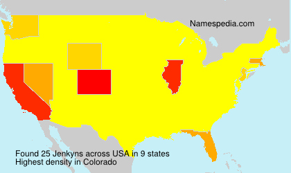 Surname Jenkyns in USA Surname Jenkyns in USA