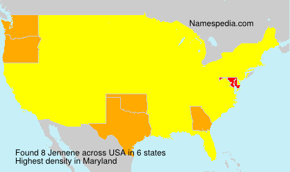 Surname Jennene in USA Surname Jennene in USA